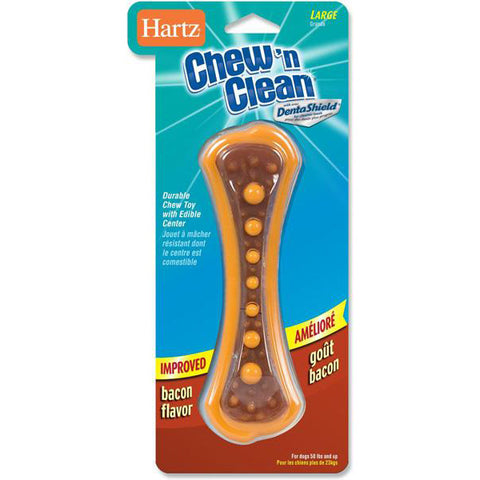 HARTZ - Chew 'N Clean Dental Duo Dog Chew and Toy Large