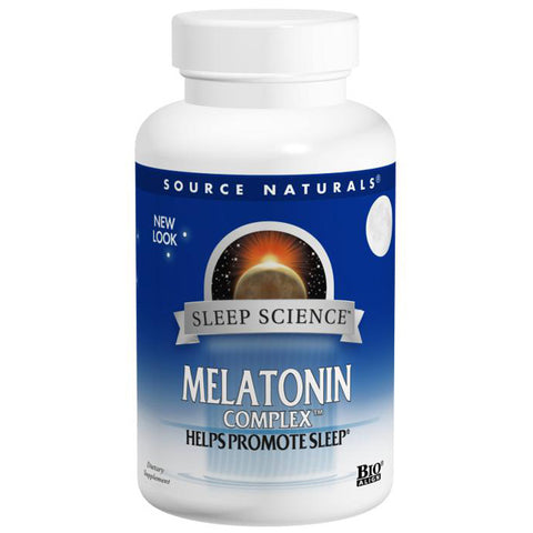SOURCE NATURALS - Sleep Science Melatonin Complex 3 mg Orange Lozenge