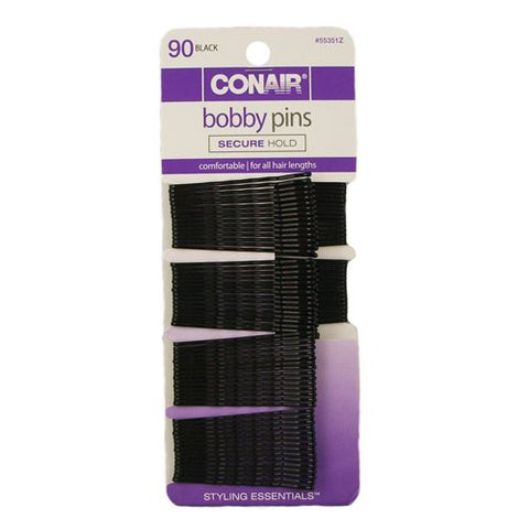 CONAIR - Styling Essentials Bobby Pins Black