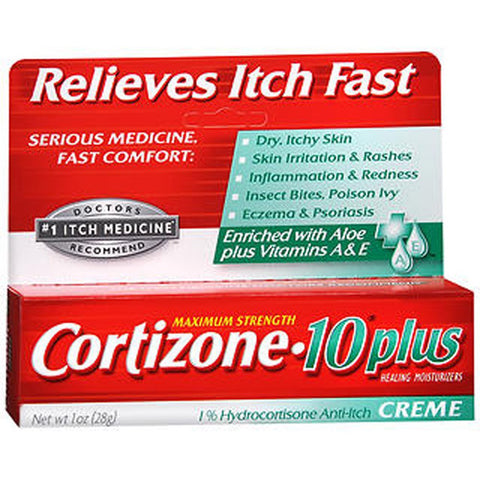 CORTIZONE-10 - Anti-Itch Creme Plus Healing Moisturizers Maximum Strength