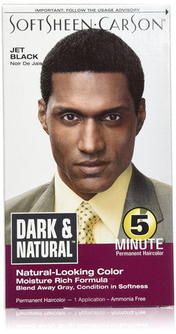 BEAUTY ENTERPRISES - Dark and Natural Hair Color Men Jet Black