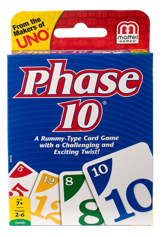 MATTEL - Phase 10 Card
