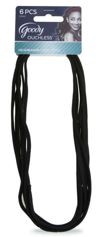 GOODY - Styling Essentials Ouchless Headwrap Thin Black