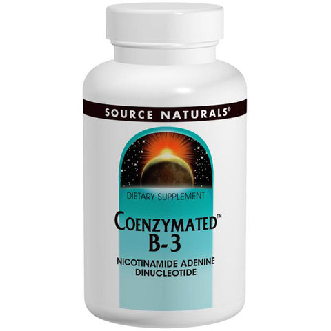 SOURCE NATURALS - Coenzymated B-3 25 mg Peppermint Lozenge