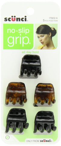 SCUNCI - No-slip Grip Chunky Jaw Clips Pack