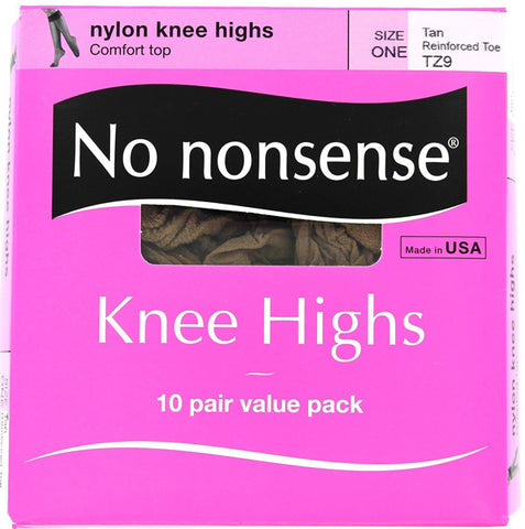 NO NONSENSE - Knee Highs Tan