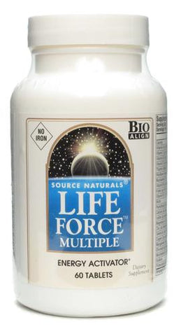 Source Naturals Life Force Multiple No Iron