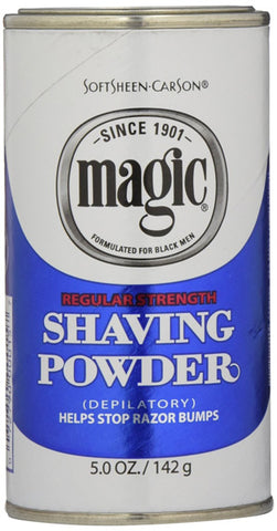 BEAUTY ENTERPRISES - Magic Regular Strength Shaving Powder Blue