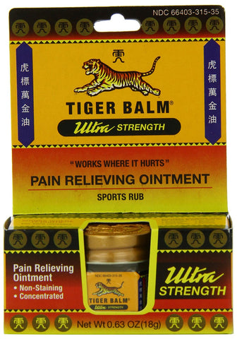 Tiger Balm Ultra Strength Pain Relieving Ointment