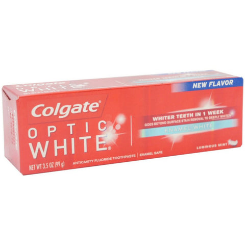 COLGATE - Optic White Toothpaste, Enamel White