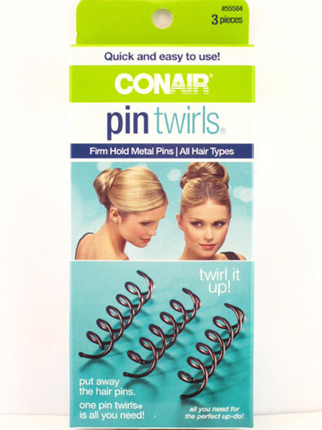 CONAIR - Pin Twirls Firm Hold Metal Pins