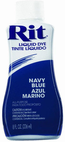 RIT DYE - Liquid Fabric Dye Navy Blue