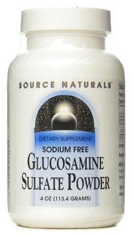 Source Naturals Glucosamine Sulfate 1 12 Powder