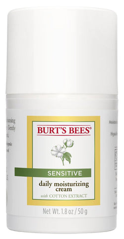 BURT'S BEES - Sensitive Skin Daily Moisturizing Cream with Cotton Extract