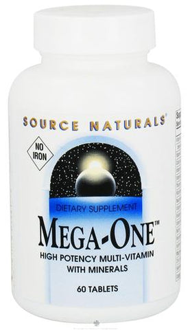 Source Naturals Mega One Multiple Iron Free