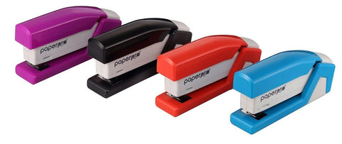PAPER PRO - Compact Desktop Stapler, Assorted Colors