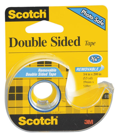 SCOTCH - Double Sided Removable Tape