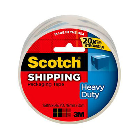 SCOTCH - Heavy Duty Shipping Packaging Tape