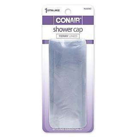 CONAIR - Styling Essentials Shower Cap Terry-Lined