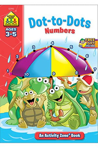 SCHOOL ZONE - Dot-to-Dots Numbers Activity Zone