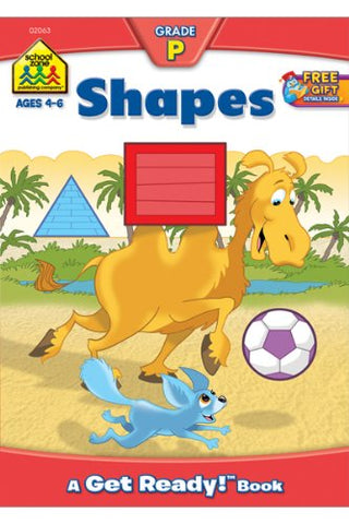 SCHOOL ZONE - Shapes Workbook Grade P