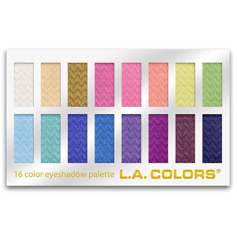 L.A. COLORS - 16 Color Eyeshadow Palette Haute