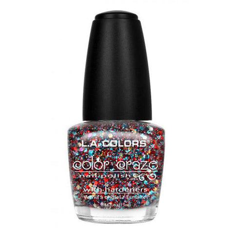 L.A. COLORS - Color Craze Nail Polish CNP548 Confetti