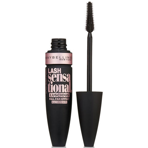 MAYBELLINE - Lash Sensational Luscious Waterproof Mascara Brownish Black