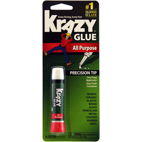 KRAZY - Instant Krazy Glue All Purpose Tube