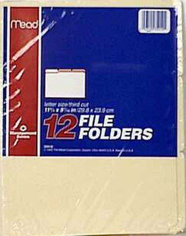 OXFORD - Manila File Folders Letter Size