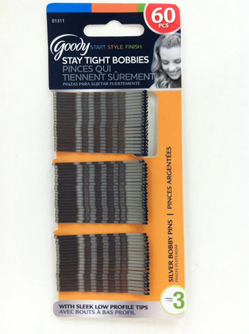 GOODY - Styling Essentials Bobby Pins Silver 2 Inches