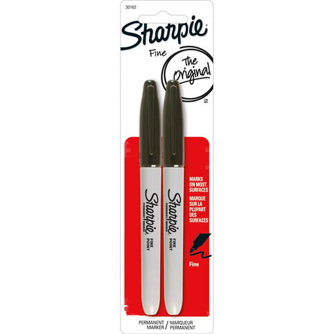 SHARPIE - Permanent Markers Fine Point Black