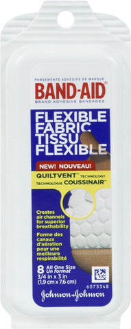 BAND-AID - Flexible Fabric Adhesive Bandages Travel Pack