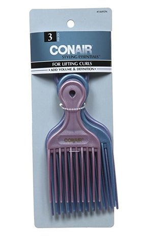 CONAIR - Hair Lift Comb Set Small-Medium-Large