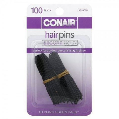 CONAIR - Styling Essentials Hair Pins Black