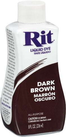 RIT DYE - Liquid Fabric Dye Dark Brown