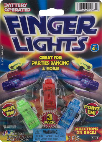 JA-RU - Finger Lights 5 Inch x 7 Inch