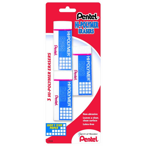 PENTEL - Hi-Polymer Large Block Eraser