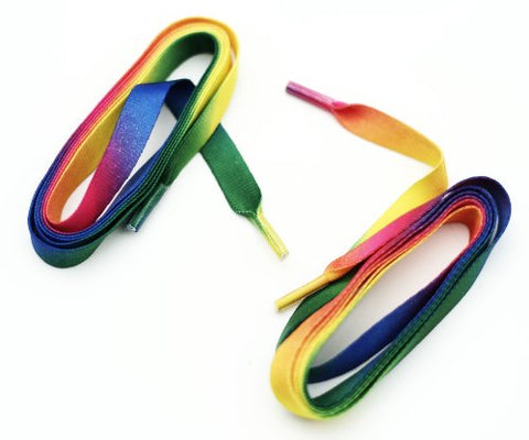 KIWI - Style Laces Flat Tie Dye 45"