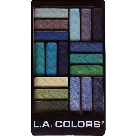 LA COLORS - 18 Color Eyeshadow Palette Shady Lady