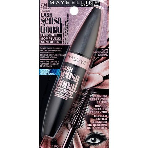 MAYBELLINE - Lash Sensational Luscious Waterproof Mascara Very Black