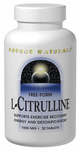 Source Naturals L Citrulline 1000 mg