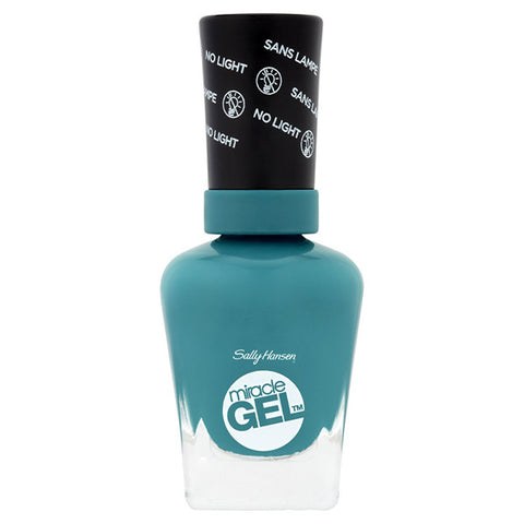 SALLY HANSEN - Miracle Gel Nail Polish Fish-Teal Braid