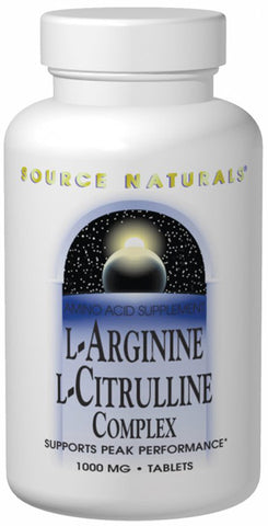Source Naturals L Arginine L Citrulline Complex