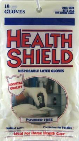 GLOVE - Health Shield Latex Gloves