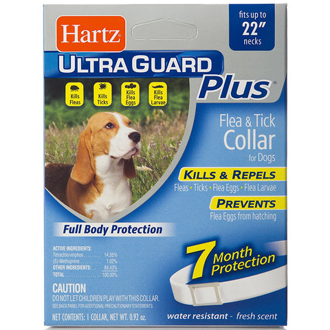HARTZ - UltraGuard Plus Flea &Tick Collar for Dogs