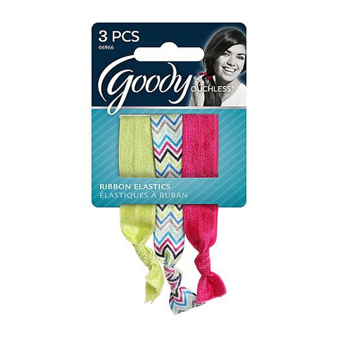 GOODY - Ouchless Ribbon Elastics Stylista Double Chevron