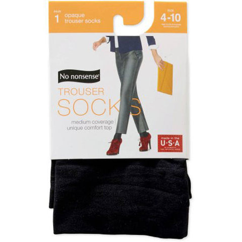 NO NONSENSE - Silky Opaque Trouser Socks Brown