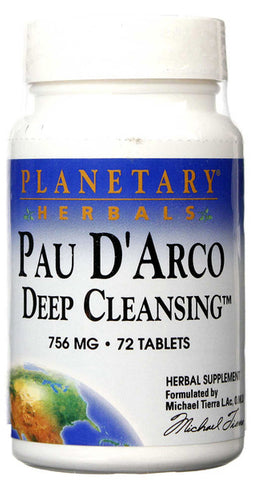Planetary Herbals Pau D Arco Deep Cleansing
