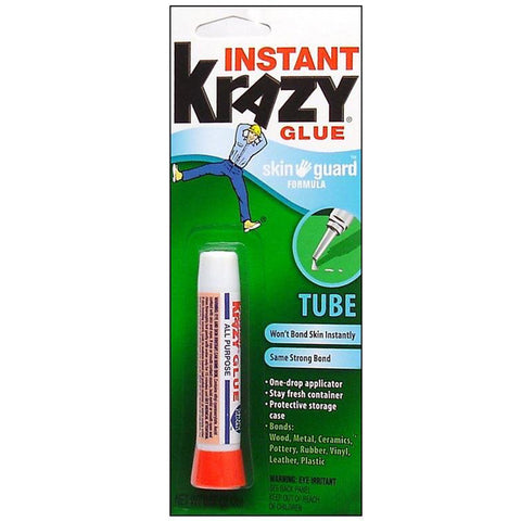 KRAZY GLUE - Instant All Purpose Glue Skin Guard Formula